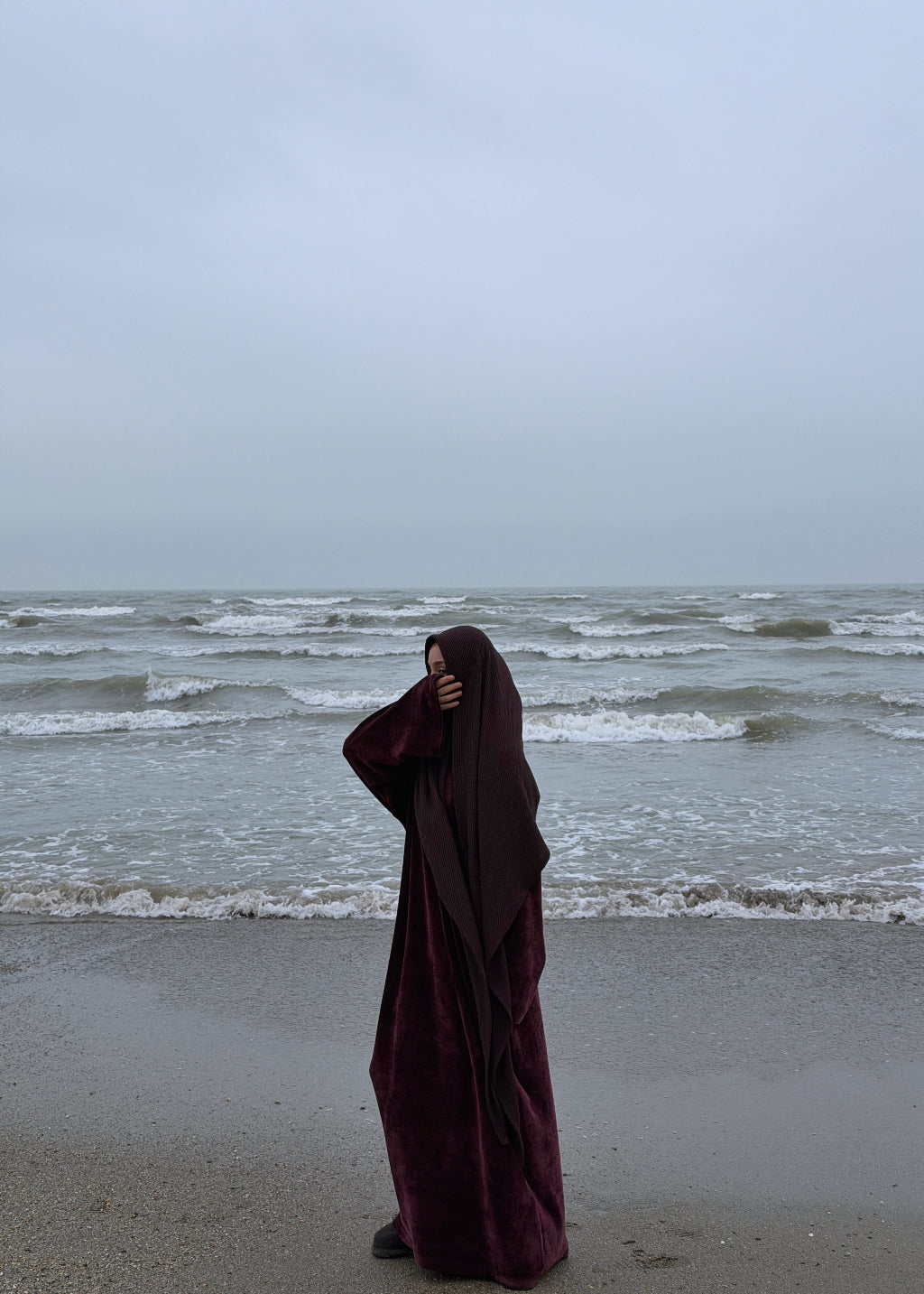 ABAYA CÔTELÉE