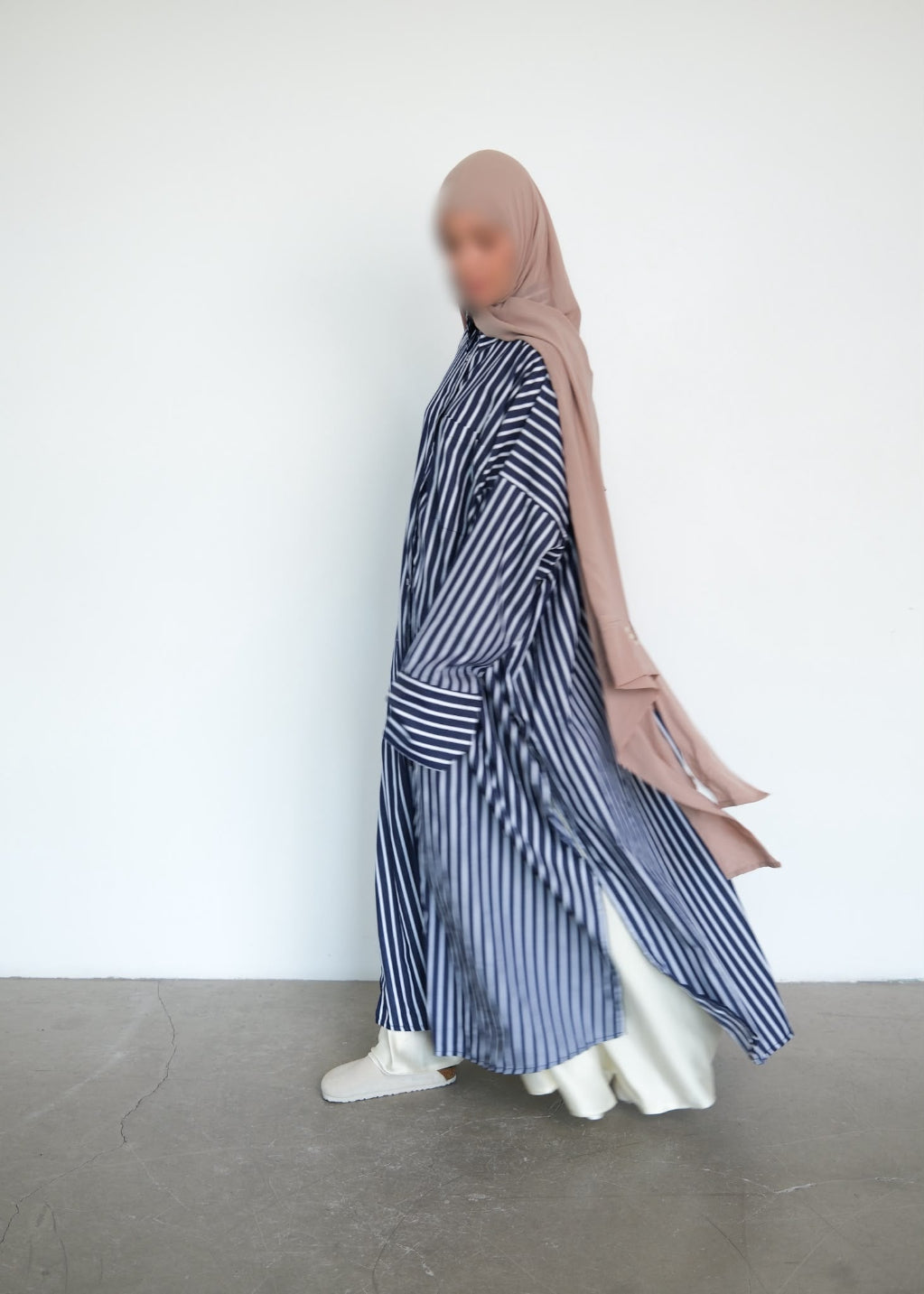 CHEMISE STRIPPED