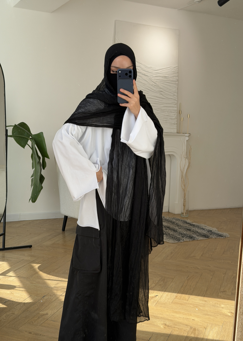 PRECOMMANDE HIJAB PLISSÉ EN MOUSSELINE