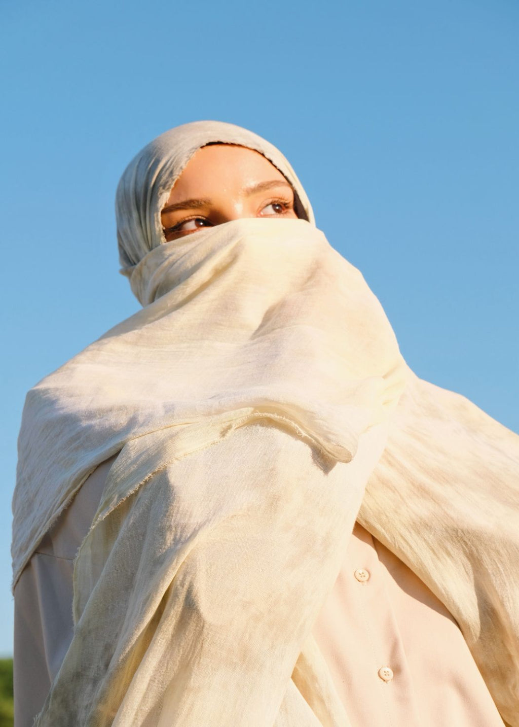 PRECOMMANDE HIJAB TIE AND DIE EN COTON