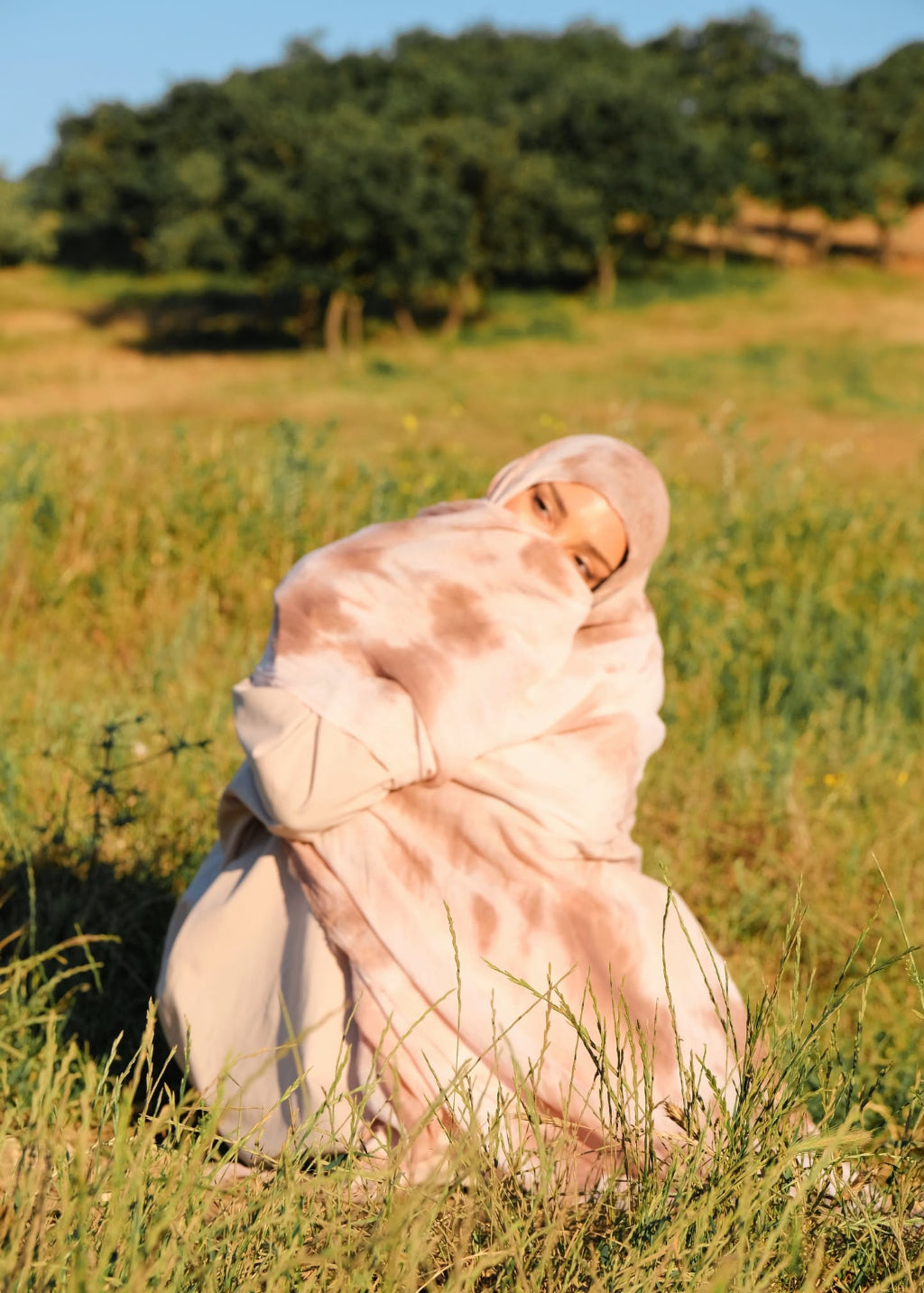 PRECOMMANDE HIJAB TIE AND DIE EN COTON